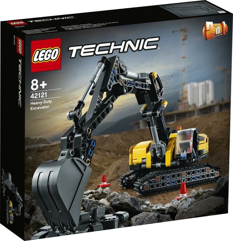 hoffelijkheid lijn gemakkelijk LEGO Technic Zware graafmachine (42121)